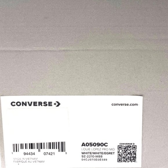 Converse CONS Louie Lopez Pro Mid Shoes Mono Leather Skate Men's Casual A05090C - Picture 7 of 8